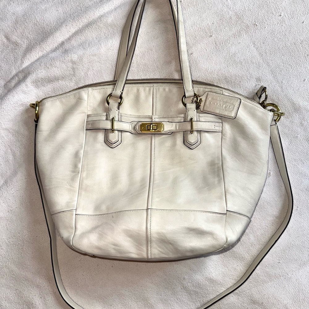 Coach Chelsea Leather Emerson Satchel